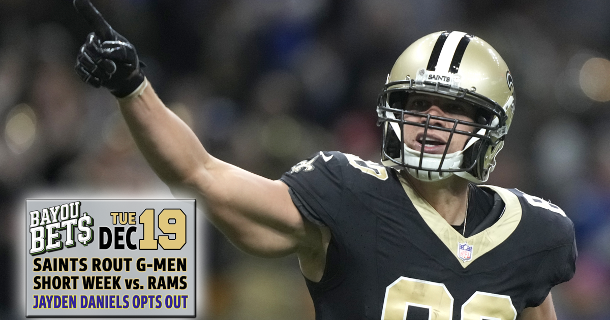 Derek Rams Saints-Rams, Derek Carr, Matthew Stafford: Watch Bayou Bets | Sports ...