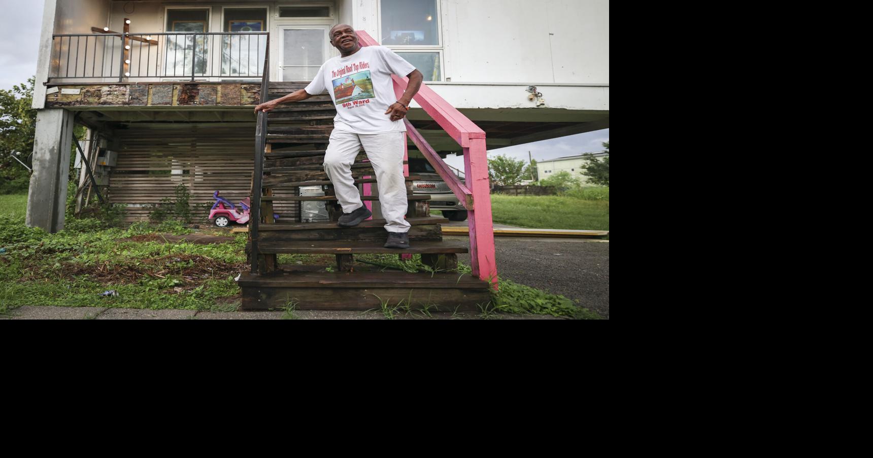 Photos: Volunteers rebuild steps for Ninth Ward Katrina survivor Robert Green Sr.