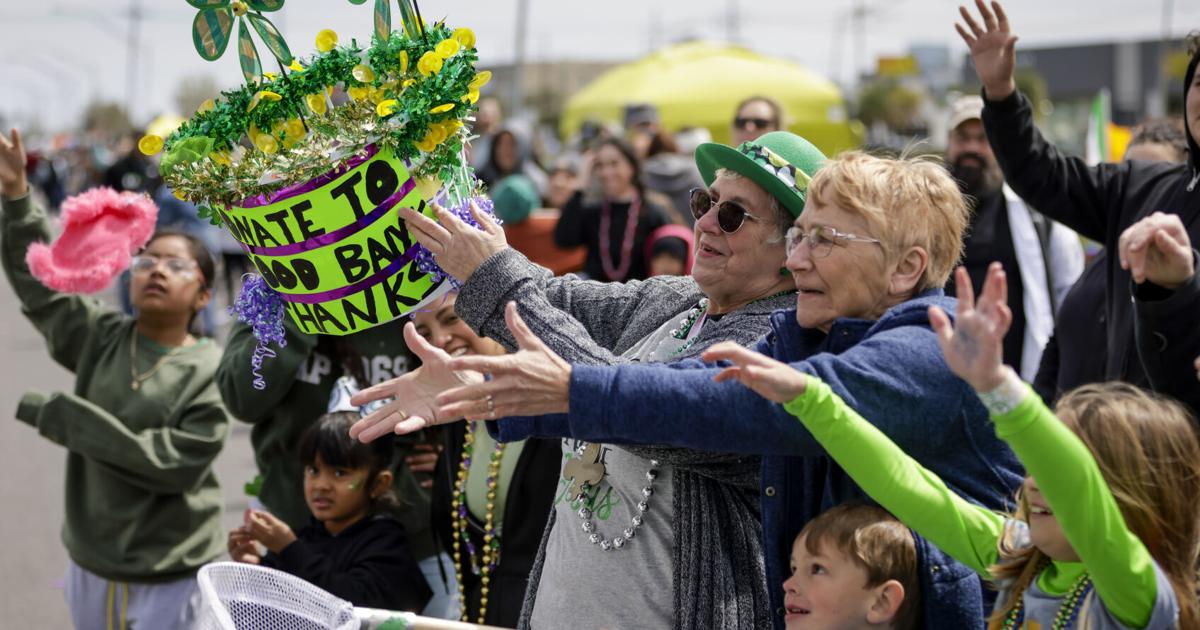 Photos 41st Louisiana IrishItalian Parade rolls in Metairie