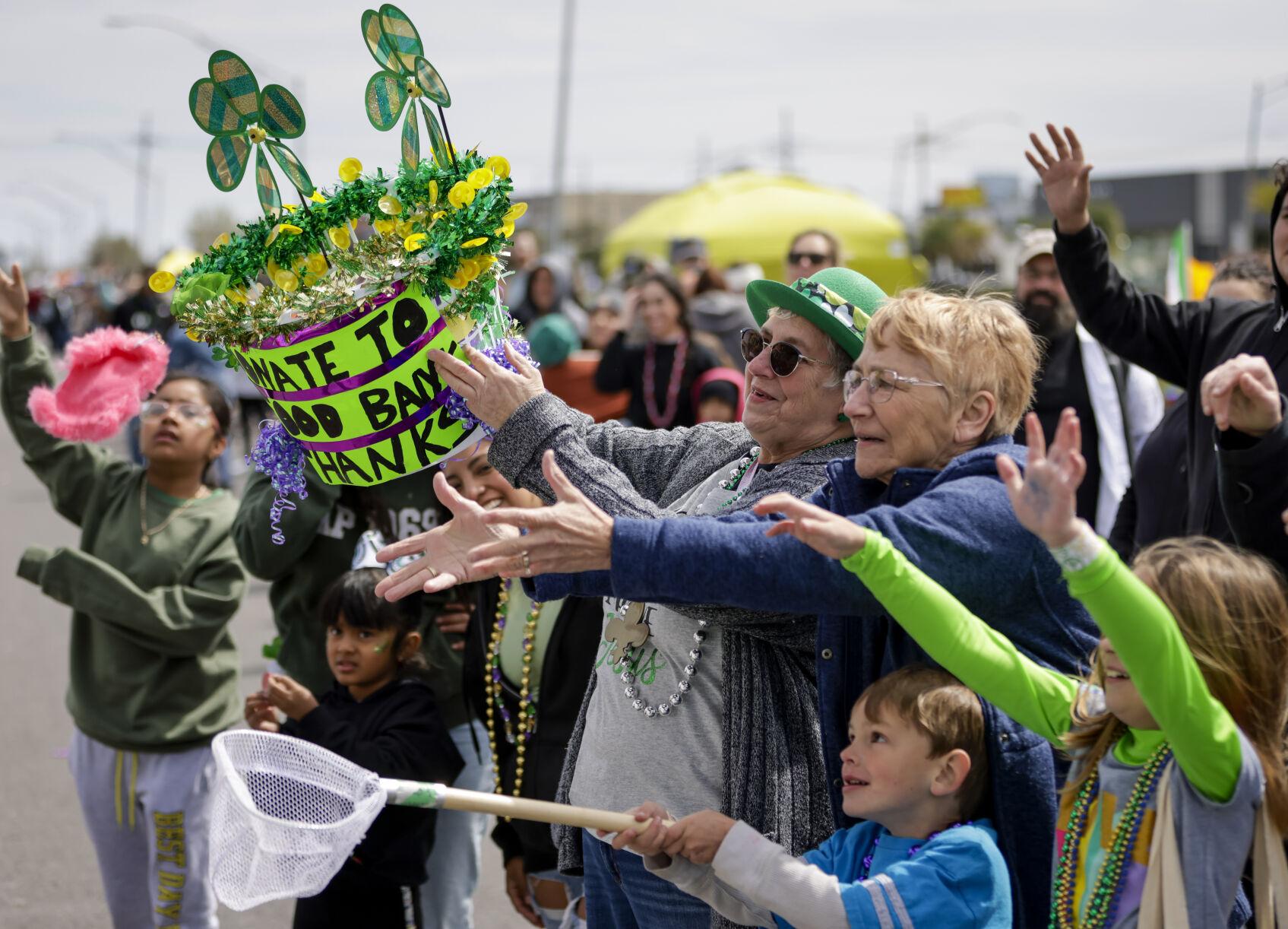 Photos 41st Louisiana IrishItalian Parade rolls in Metairie