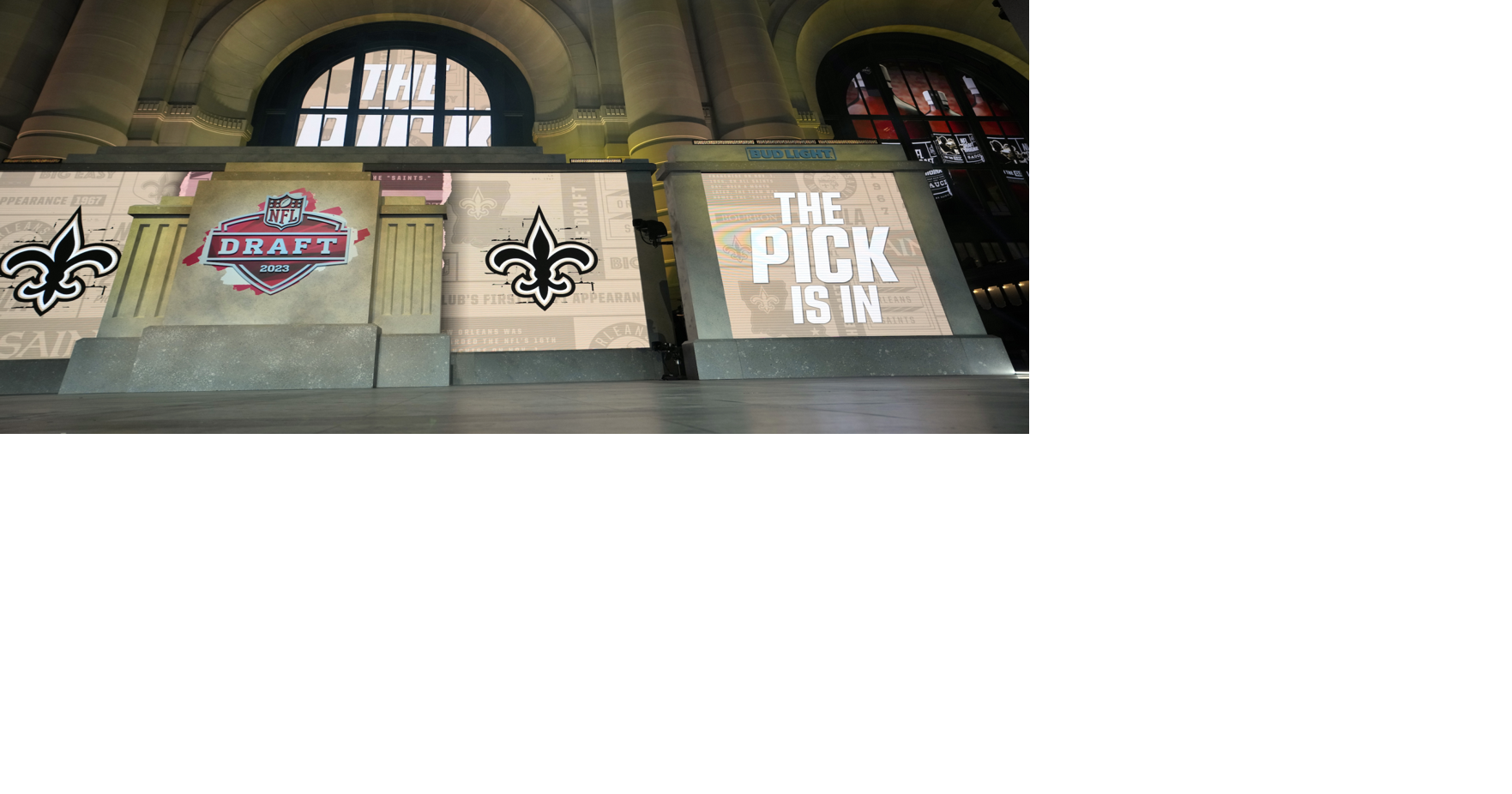 Saints' loss locks in their draft pick. See where they'll pick in the 2026 NFL Draft.