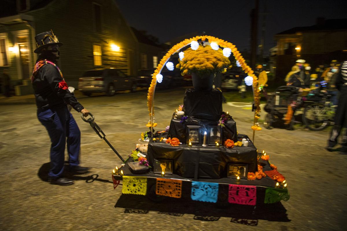 Mexican Day of the Dead parade in New Orleans recalls those who were