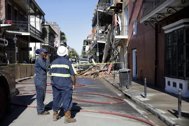 Partial building collapse in French Quarter; no injuries reported ...