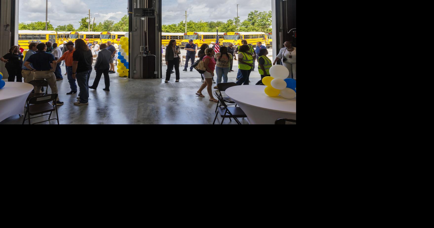 New $6.4 million school bus facility in Jefferson Parish aims to improve service