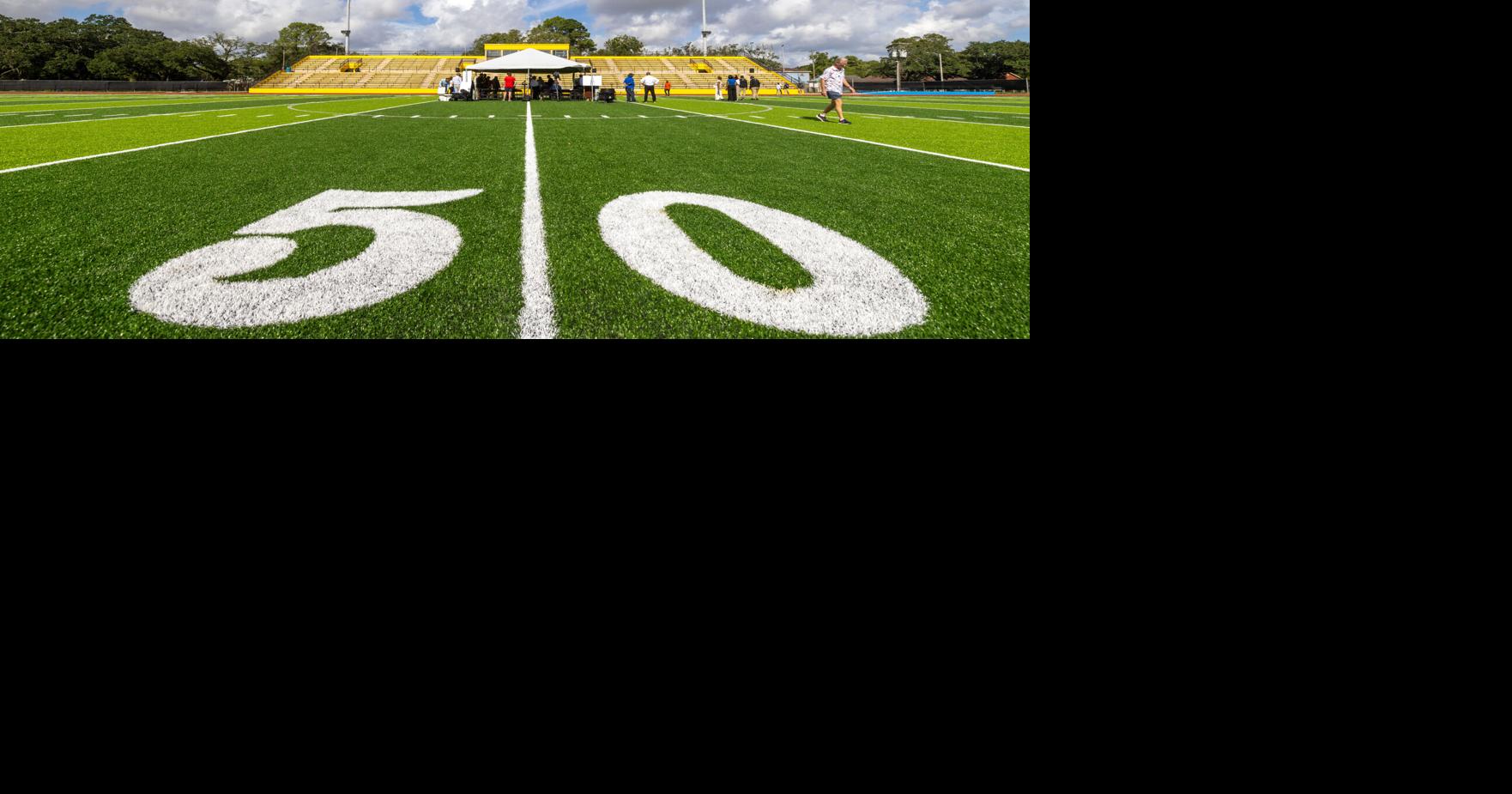 Morris F.X. Jeff Stadium in Algiers now has new turf field: ‘It feels good’