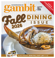 Gambit Fall Dining Issue 2026