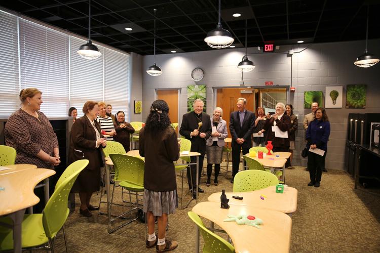 Mount Carmel Academy dedicates maker lab Crescent City community news