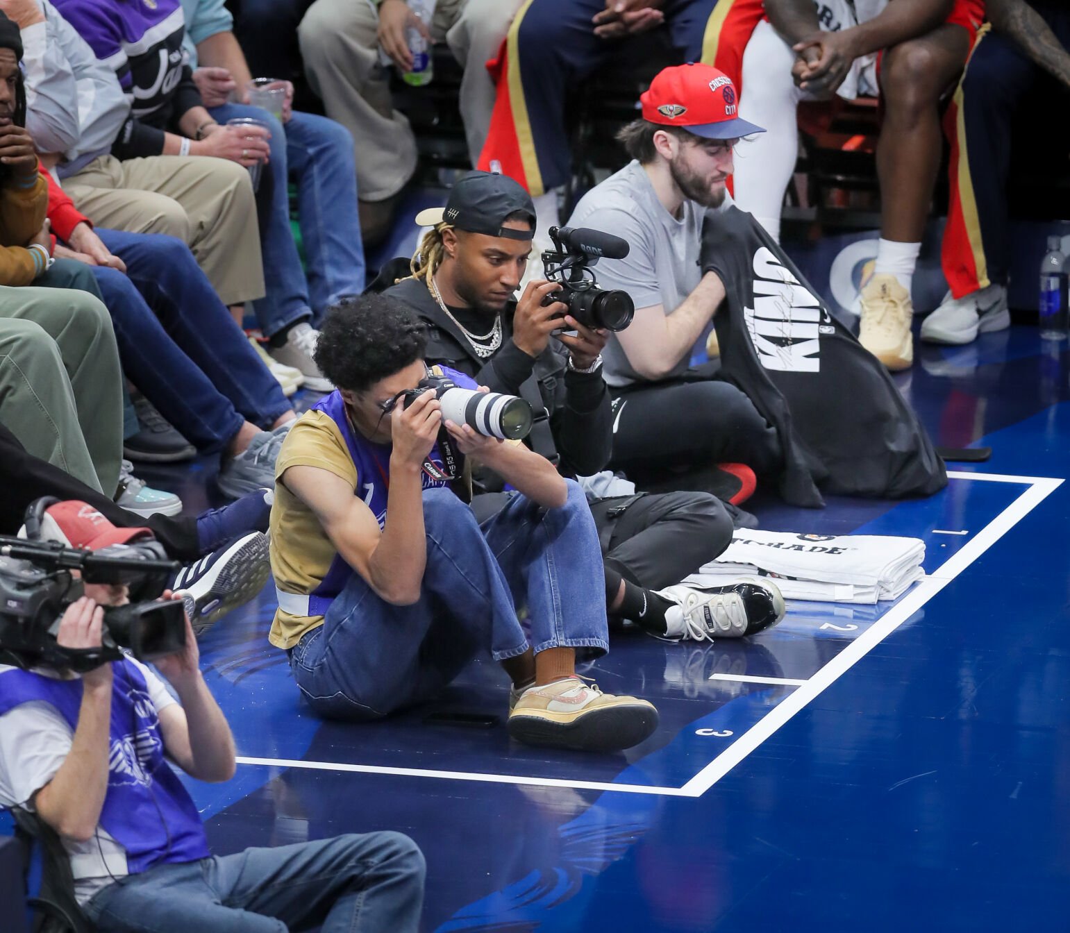 nola.com - Rod Walker - Jack of all trades: Saints' Justin Reid shows off versatility with latest gig at Pelicans' game