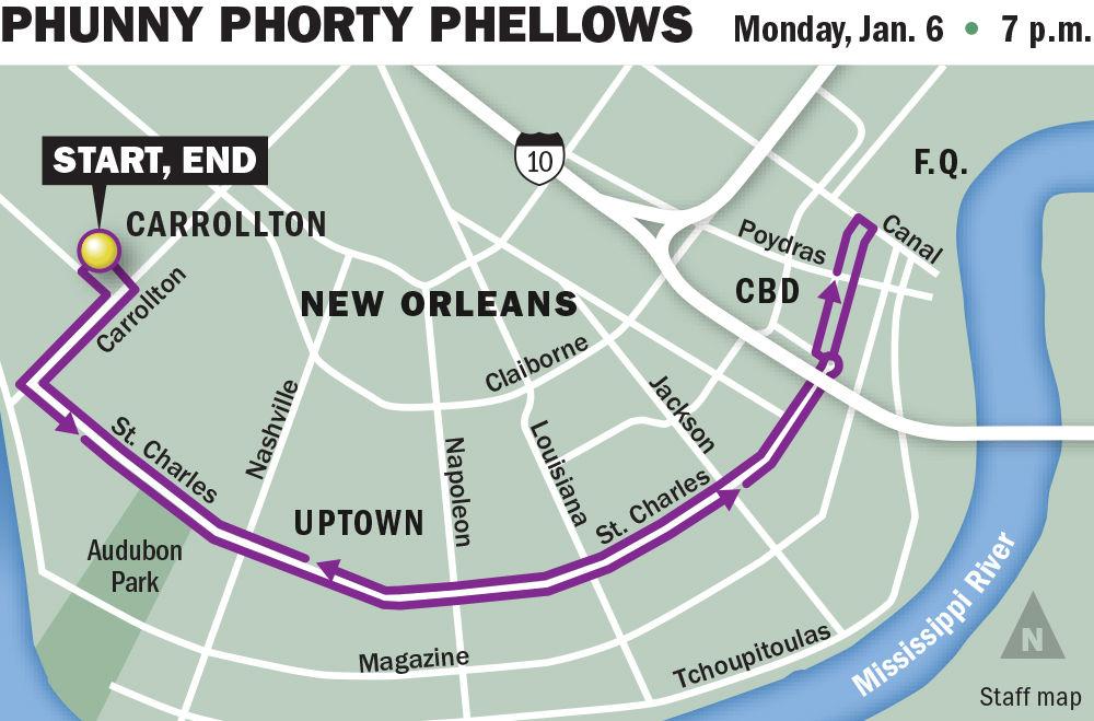 mardi gras is located where