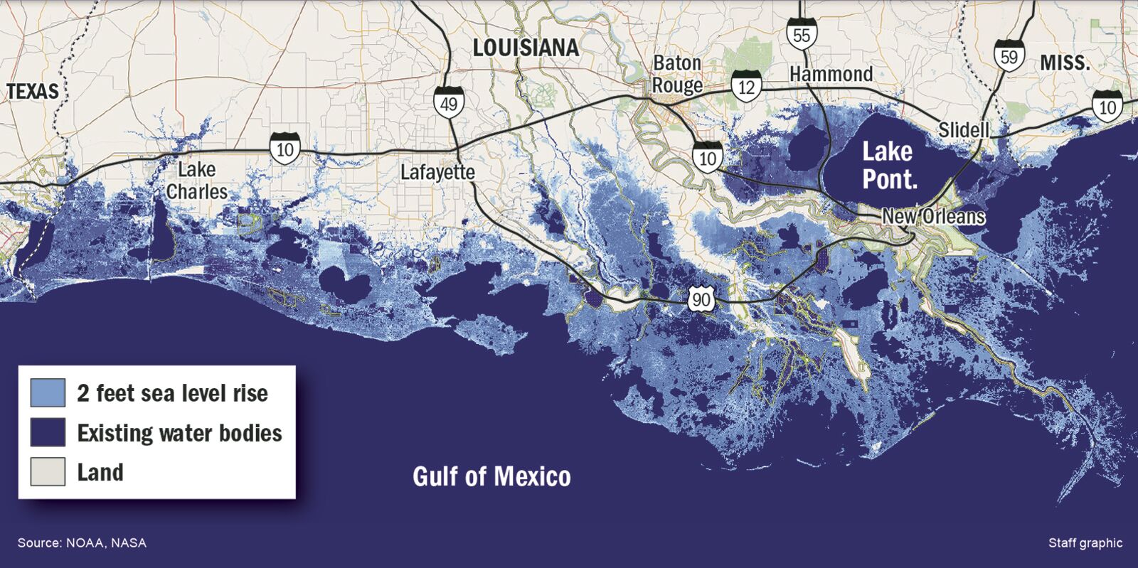 Seas Could Rise 2 Feet On Louisiana Coast By 2050 4 Feet By 2100   620d75fc1c57b.image 