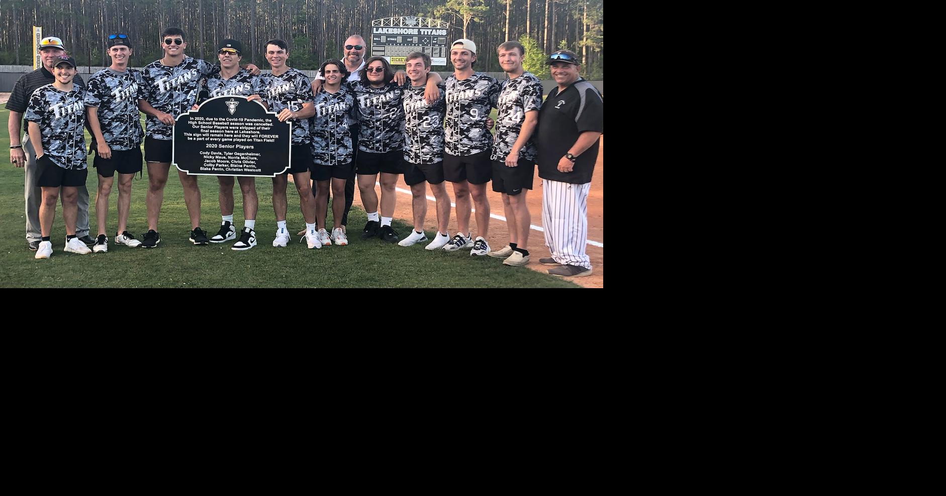 2020 Lakeshore baseball seniors