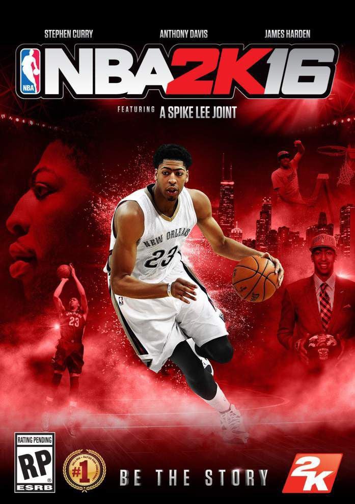 Nba 2k16 sales anthony davis cover