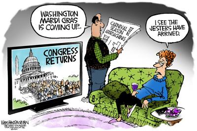 Walt Handelsman: Perpetual Carnival