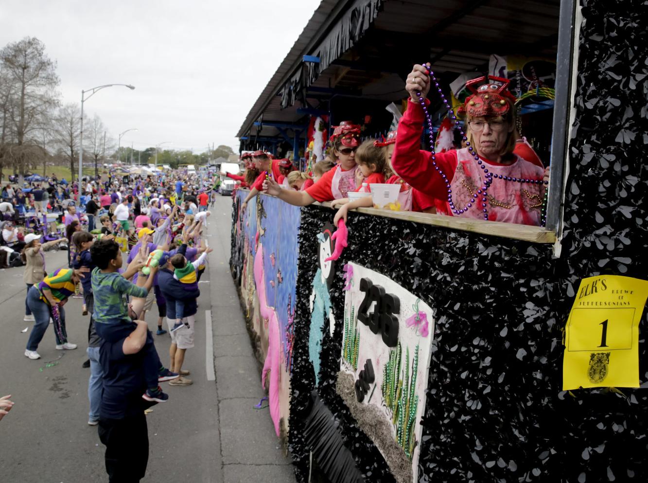 Mardi Gras 2020 Photos Elks Jeffersonians and the Krewe of Jefferson