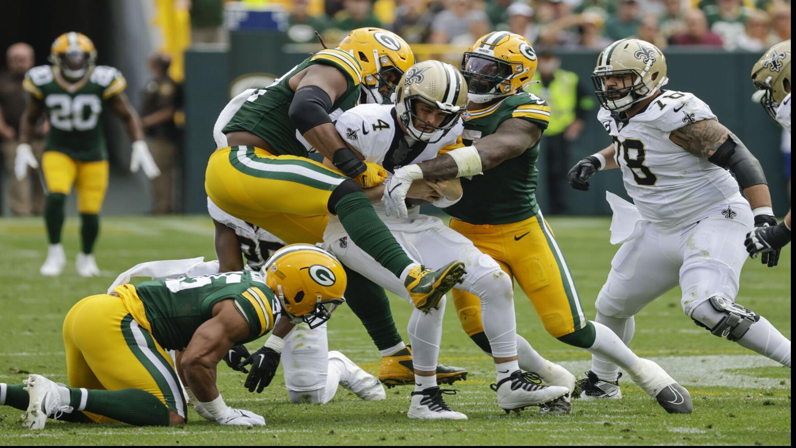 Postgame notes from New Orleans Saints loss to the Green Bay Packers