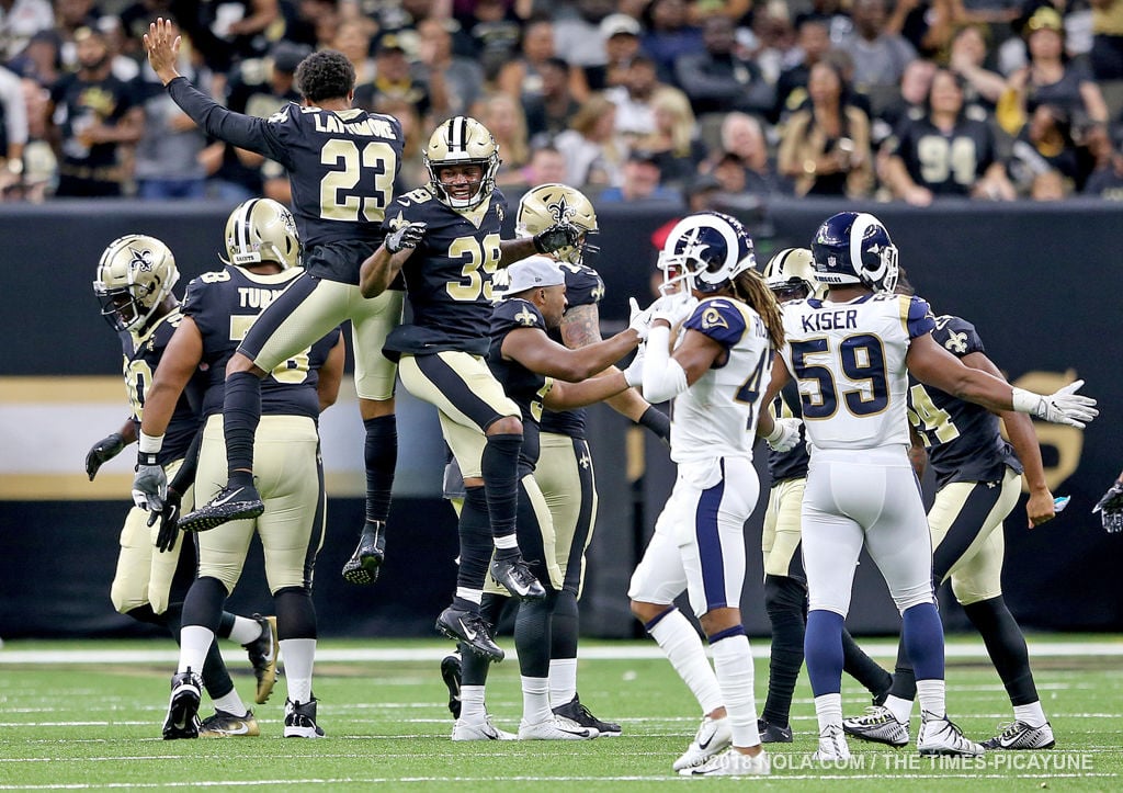 L.A. Rams at New Orleans Saints preseason 2018, Photos