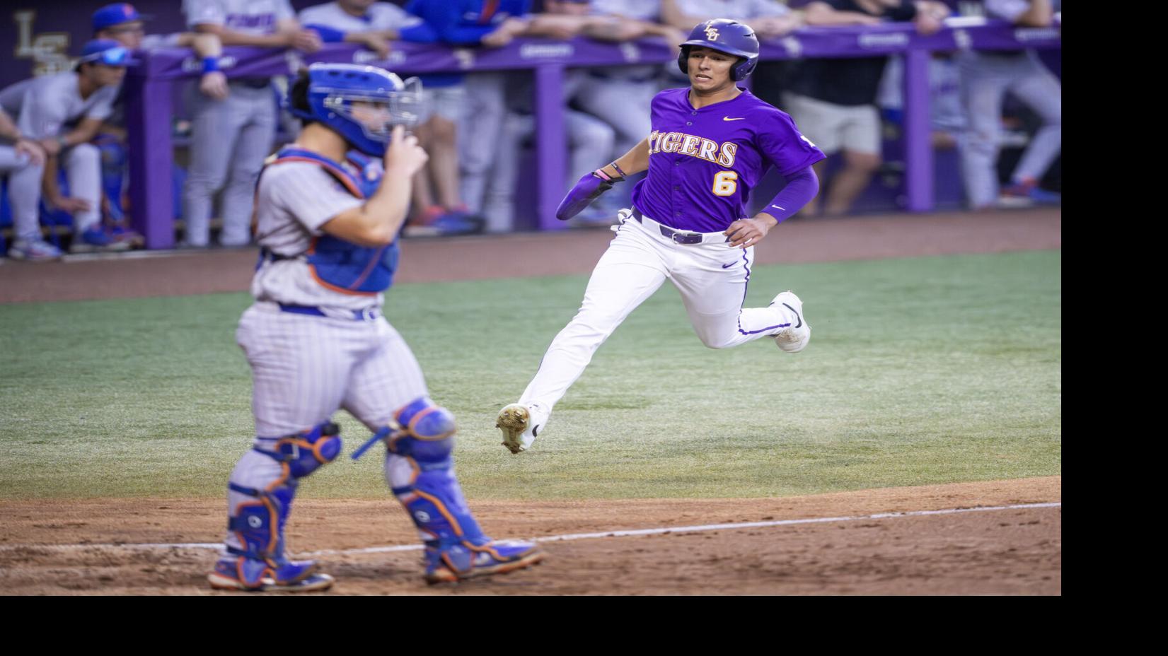 LSU's Derek Curiel has been nationally recognized for his center field defense