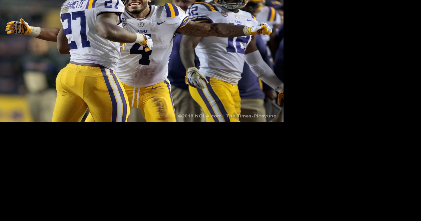Moments from an LSU senior class saying goodbye to Tiger Stadium with a ...