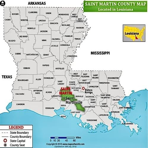 Why is St. Martin Parish divided into two parts? | Entertainment/Life ...