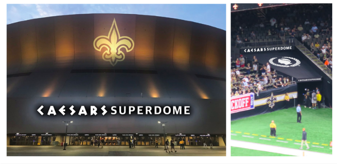 Caesars, Saints ink Superdome naming rights deal with pledge to