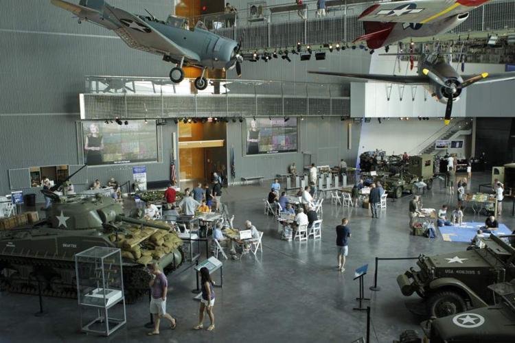 History buffs, combat veterans refight old battles at WWII Museum ...