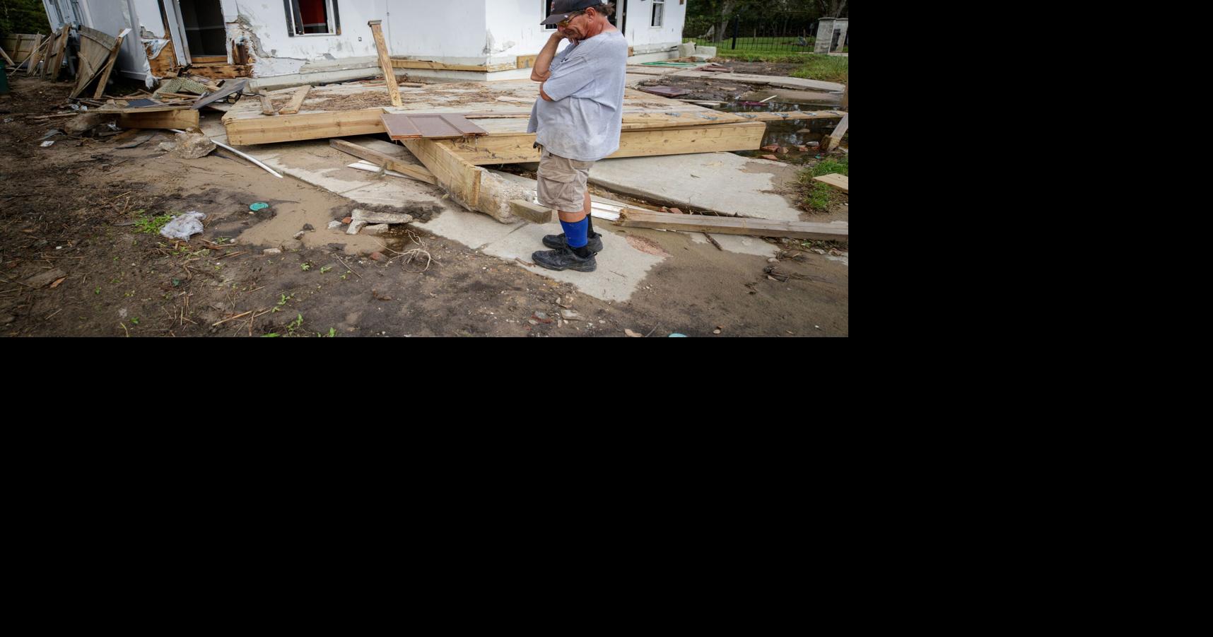 Old Mandeville cleans up from fierce winds and waves that battered the ...