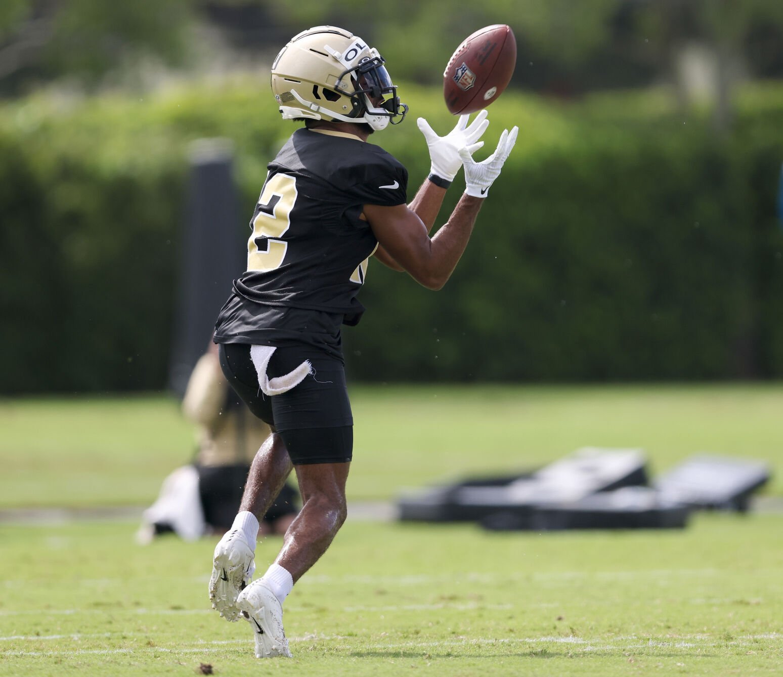 Saints Rookie Chris Olave Enjoys A Strong Saturday Practice. 'He Did ...