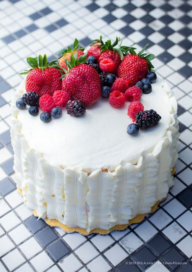 Simplified Berry Chantilly Cake Recipe - On Sutton Place