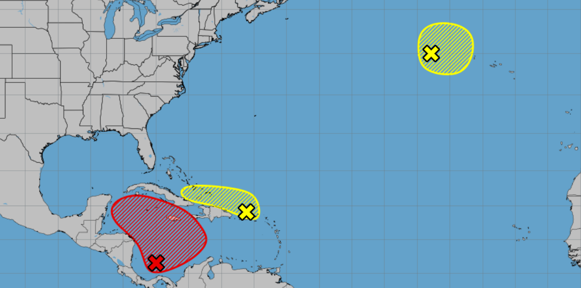 Tropical depression to likely form in Caribbean Sea | Hurricane Center ...