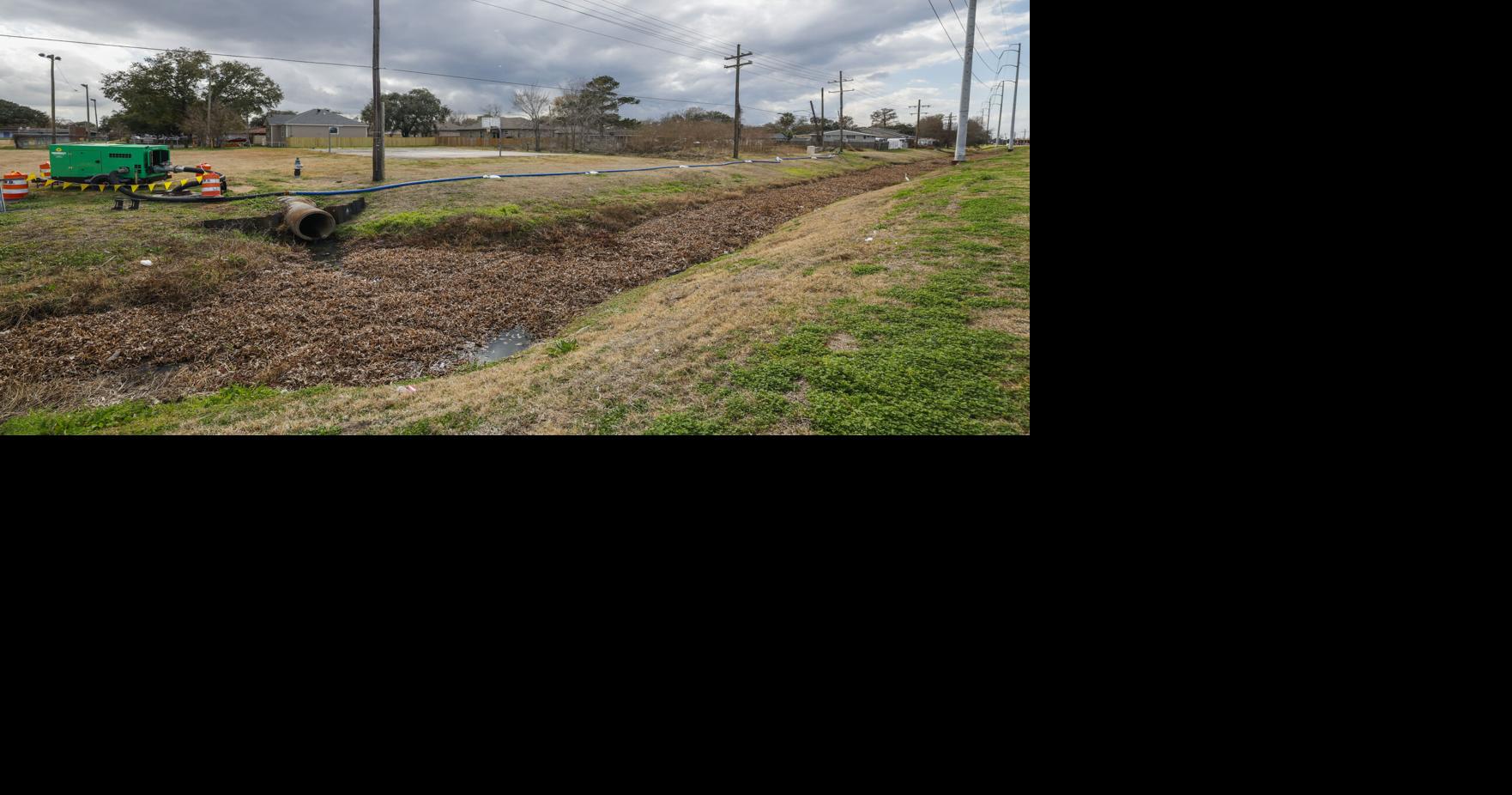 Raw sewage has leaked into this New Orleans East canal. Residents say the stench is unbearable