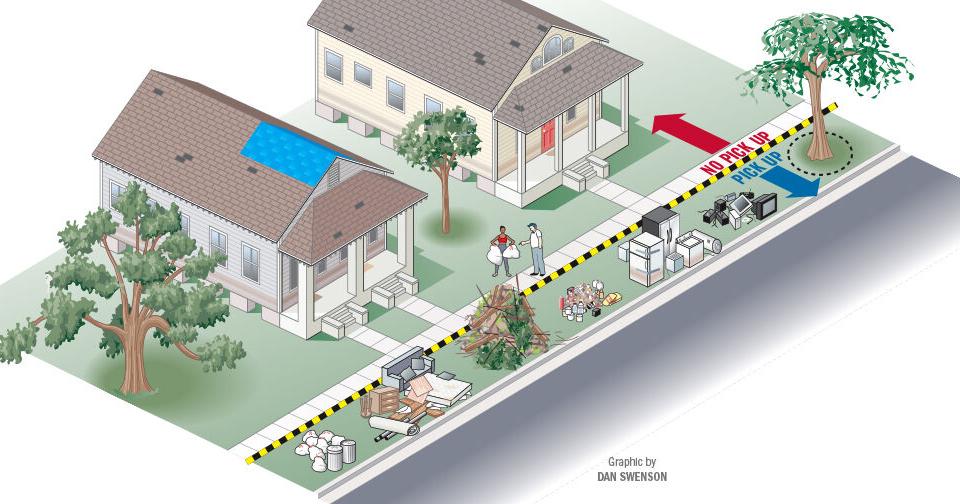 Picking up the pieces: How to sort and discard debris after a hurricane ...