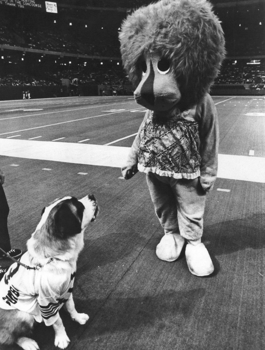 New Orleans Saints mascots have always put a smile on fans' faces