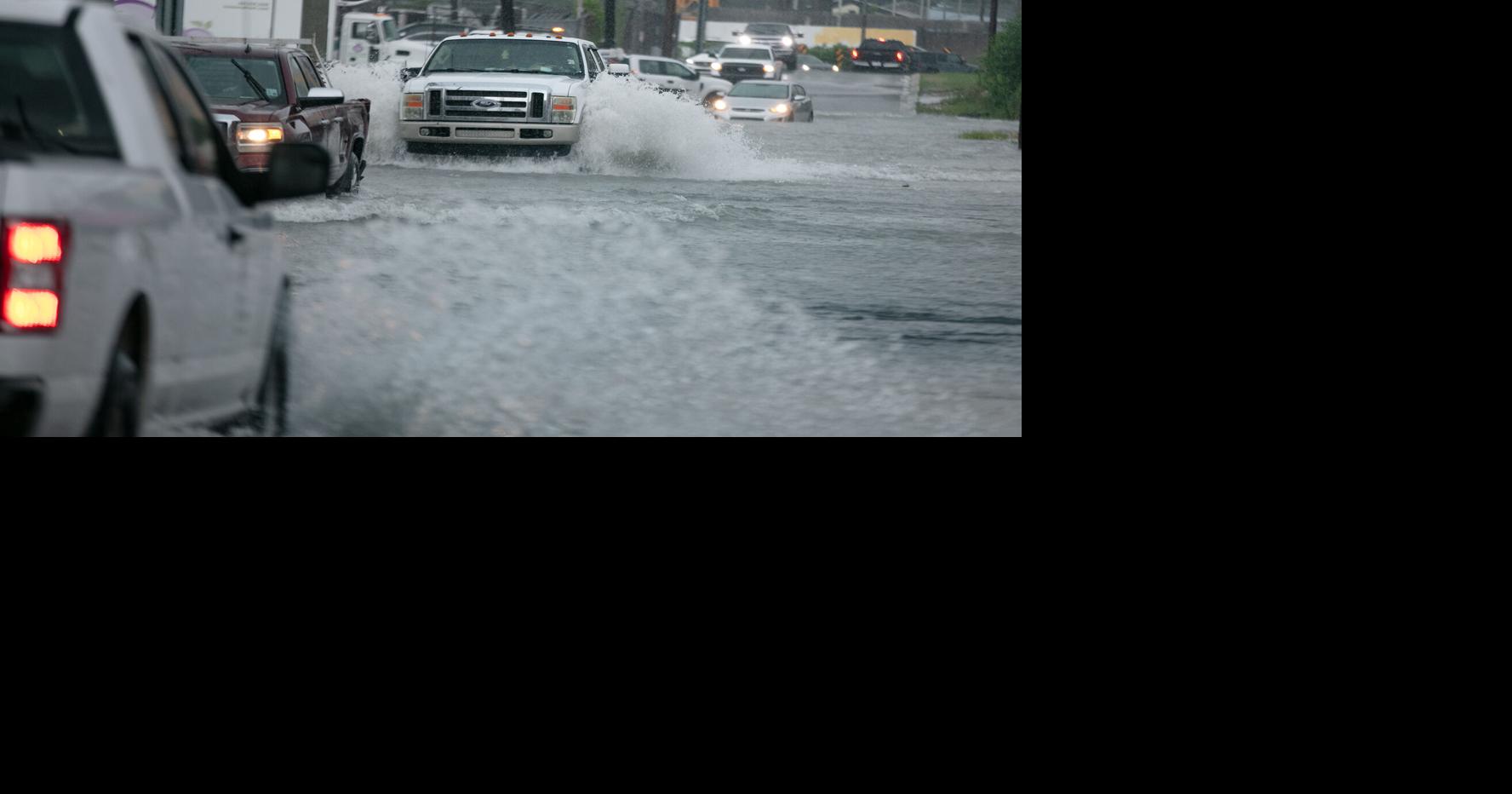 Flood watch in effect through Sunday as New Orleans area hit with heavy weekend rains