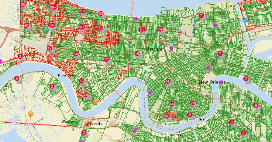 New Orleans severe weather: Power outages, major wind gusts | News - Vimarsana News