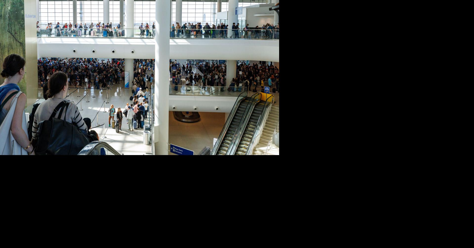 Shorter wait times reported at New Orleans airport six weeks into government shutdown