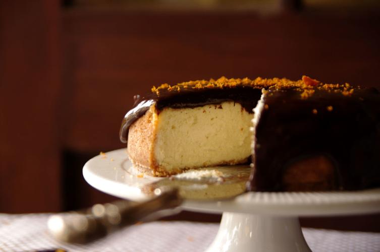 I Eat La. Recipe for Satsuma Infused Classic Cheese Cake with