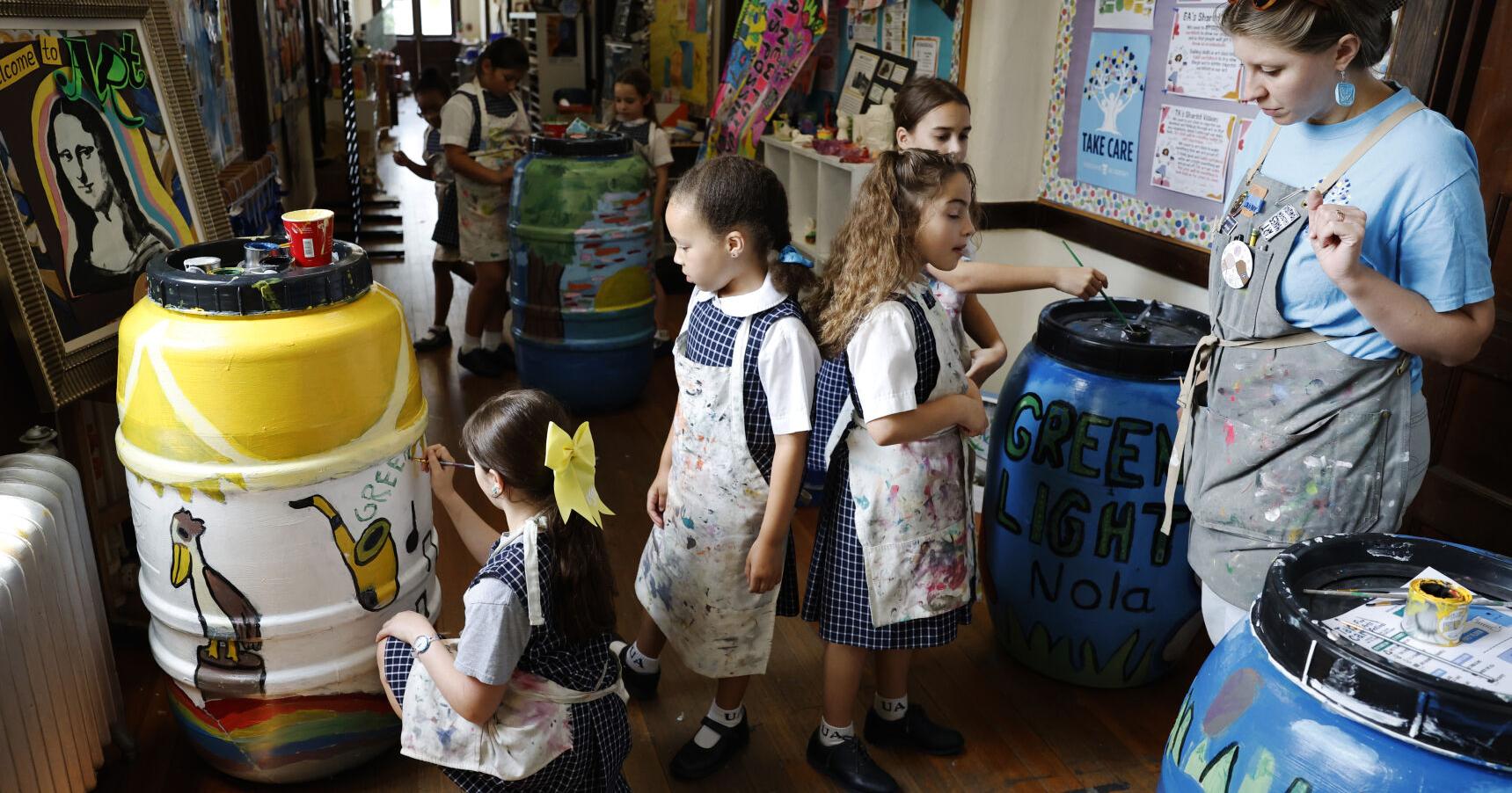 Ursuline students create art with an environmental message | Entertainment/Life - Vimarsana News