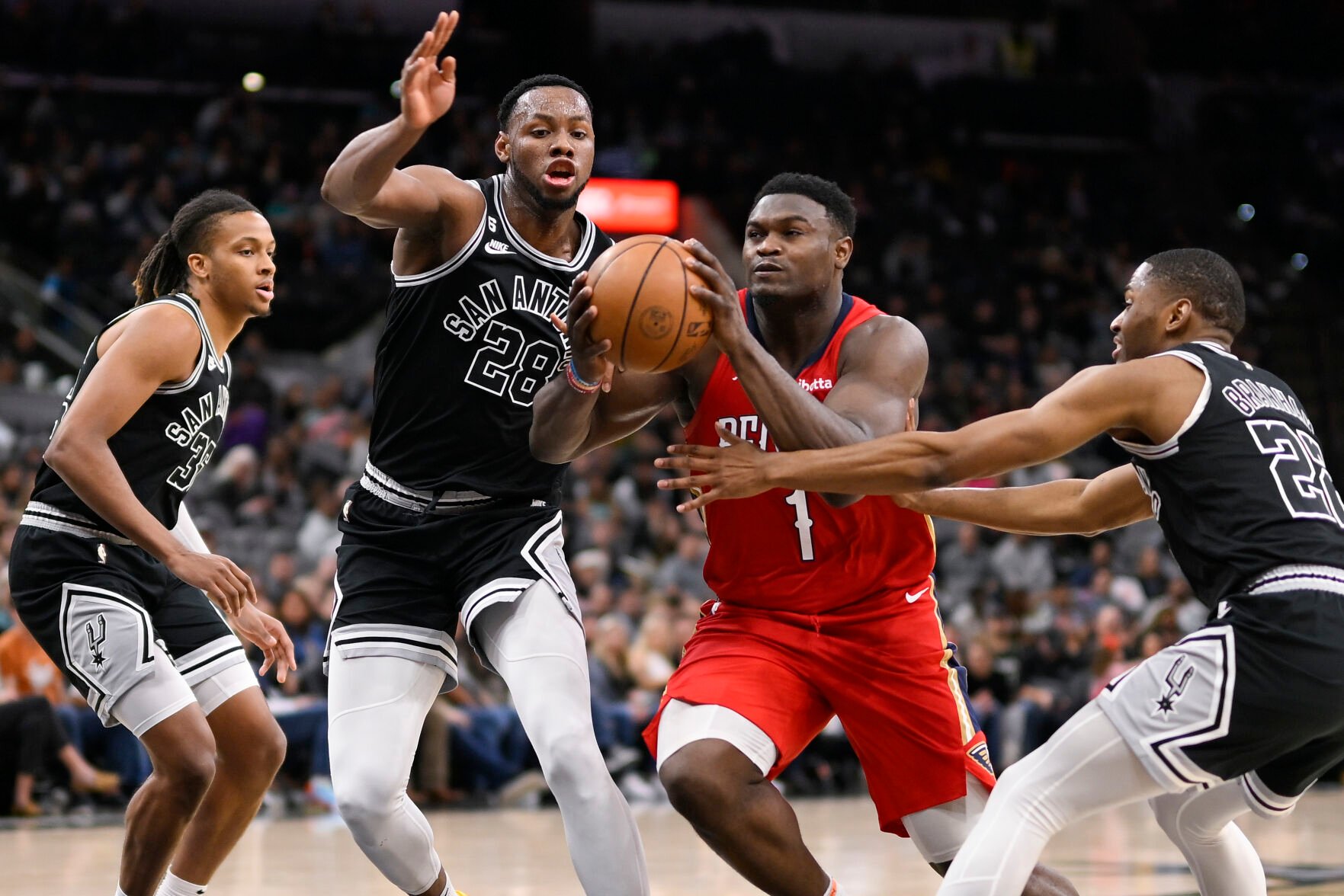 Pelicans-Spurs: Zion Williamson's Double-double Powers Win | Pelicans ...