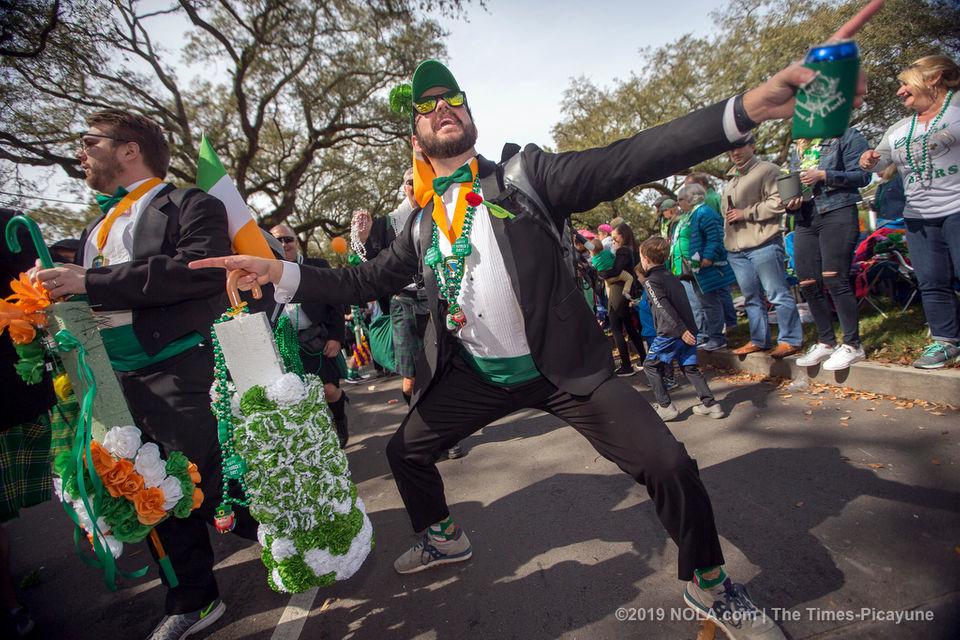 St. Patrick's Day celebrations in the New Orleans area through March 22