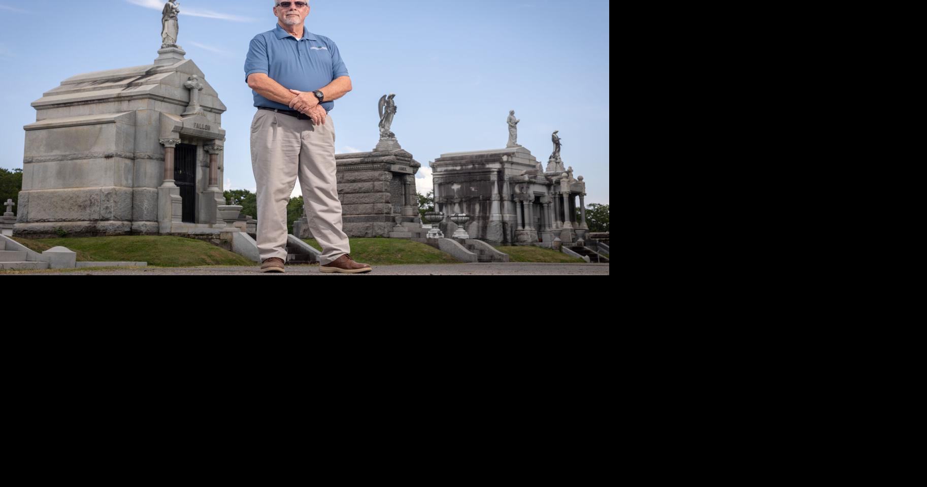 Meet the man who devotes himself to maintaining New Orleans' Metairie Cemetery