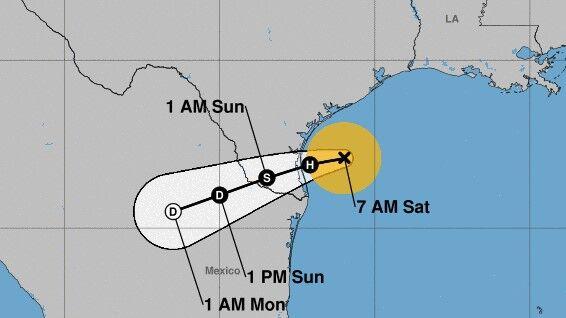 Hurricane Hanna forms in Gulf of Mexico, becomes first hurricane of ...