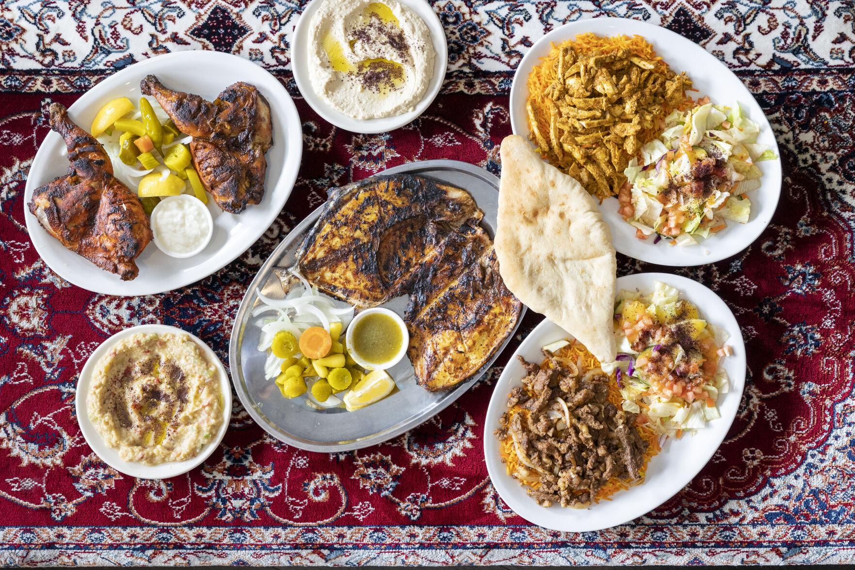Ian McNulty Fire, hummus and pompano at a restaurant for Iraqi flavors