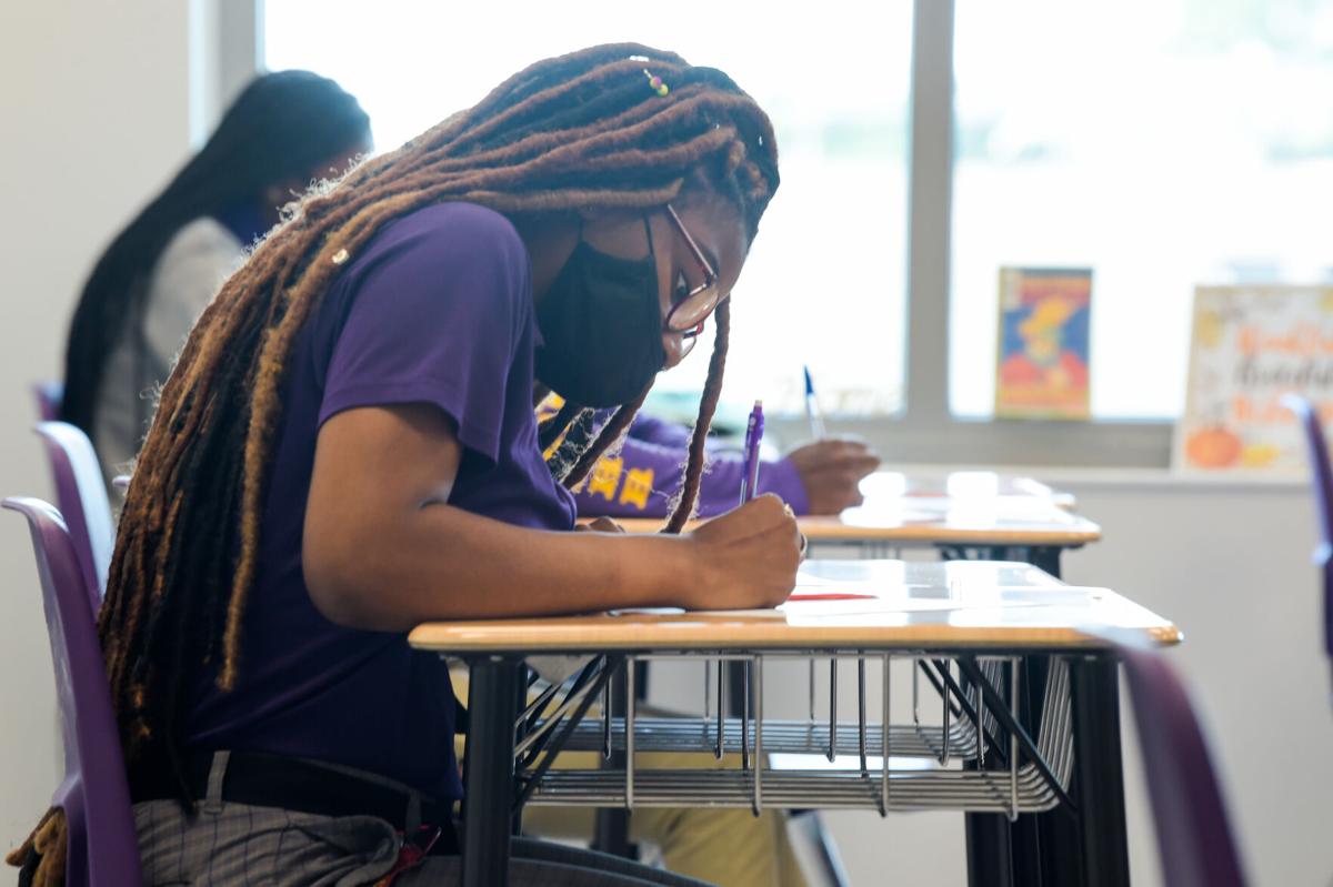 Photos Edna Karr High School seniors are back to campus for