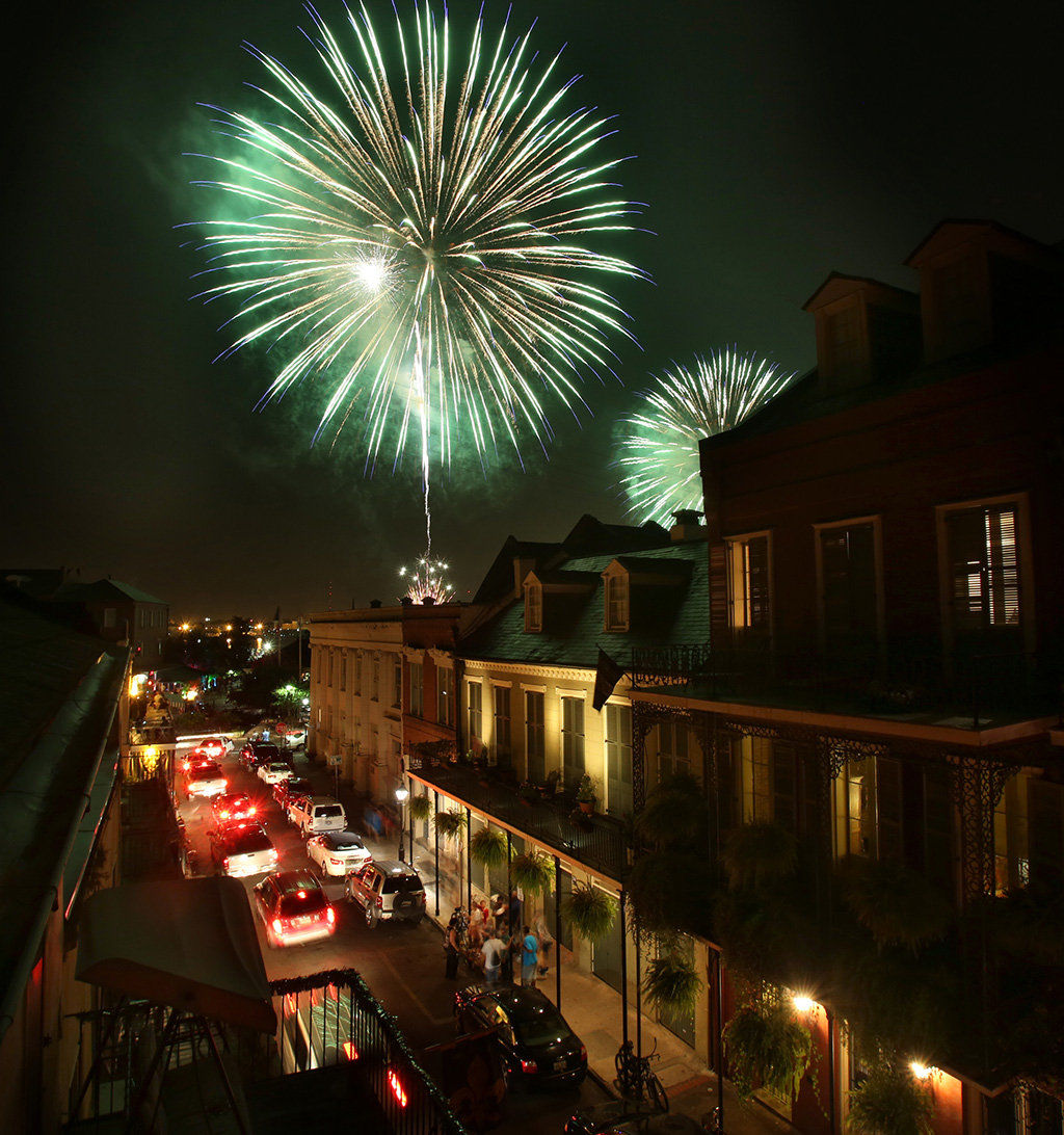 Fireworks and festivals define the Fourth of July in New Orleans