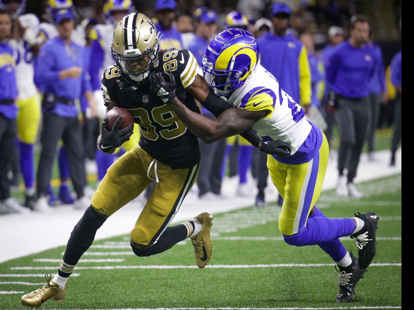 Saints WR Rashid Shaheed Scores On First Touch In NFL