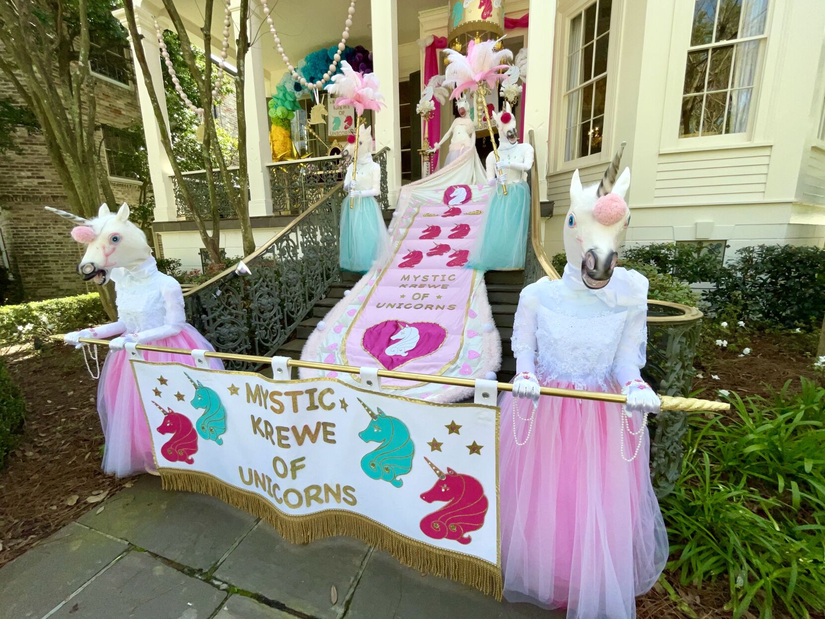 Looking for Mardi Gras house floats in New Orleans and beyond? See