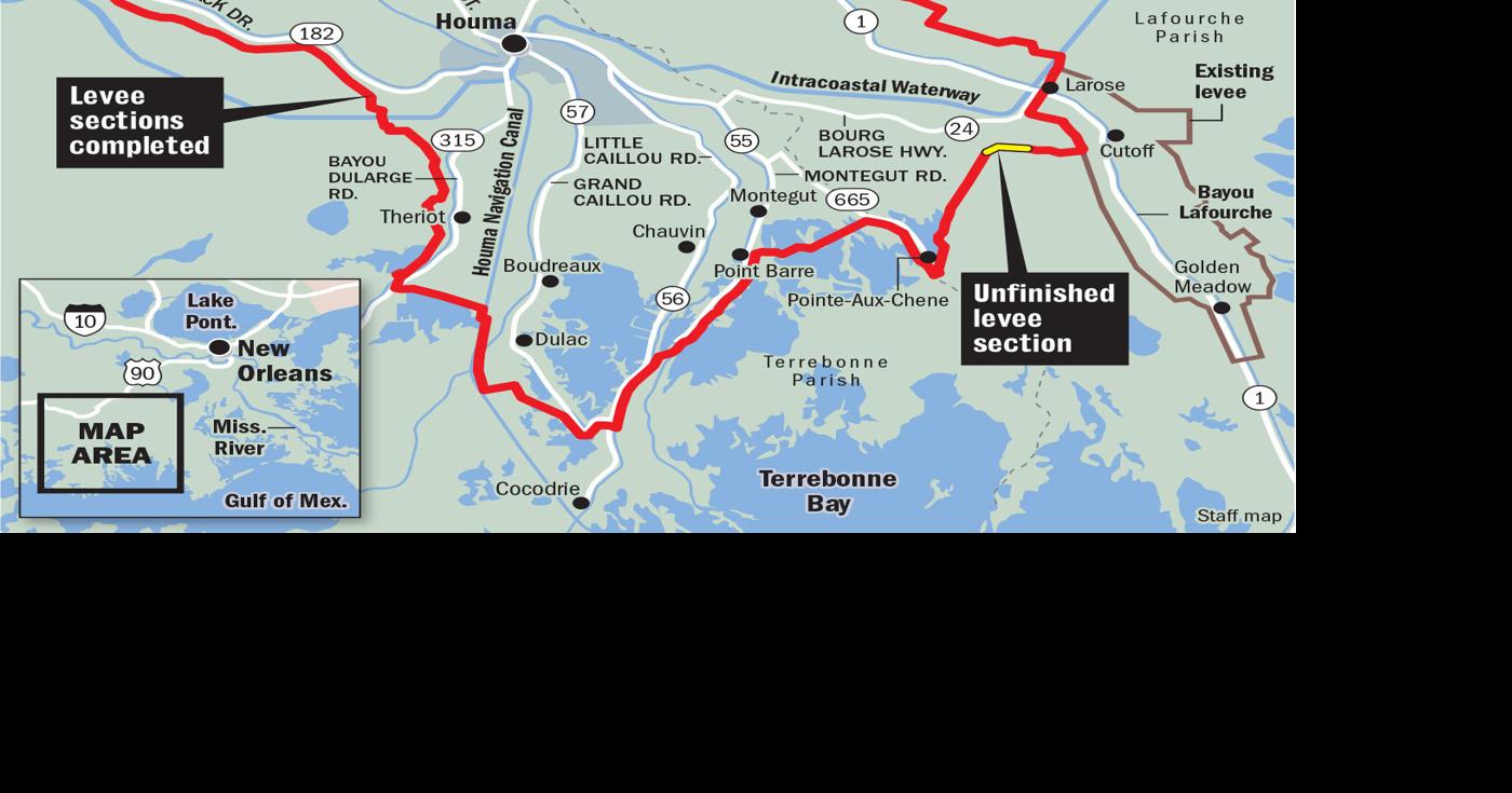 hurricane levee system