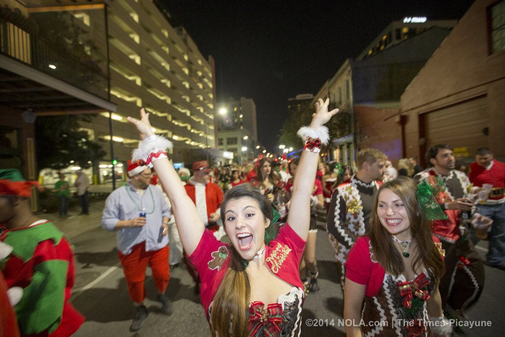 Running Of The Santas Brings Cheer To New Orleans CBD | Entertainment ...