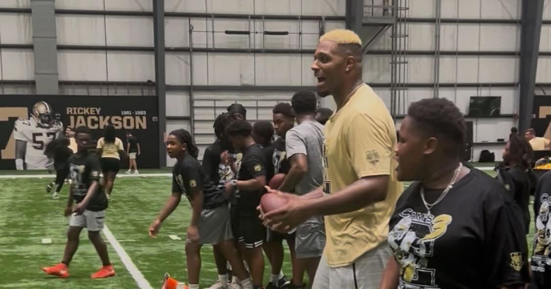 Saints' Cam Jordan gives the inspiration behind new blonde hair he's rocking this season