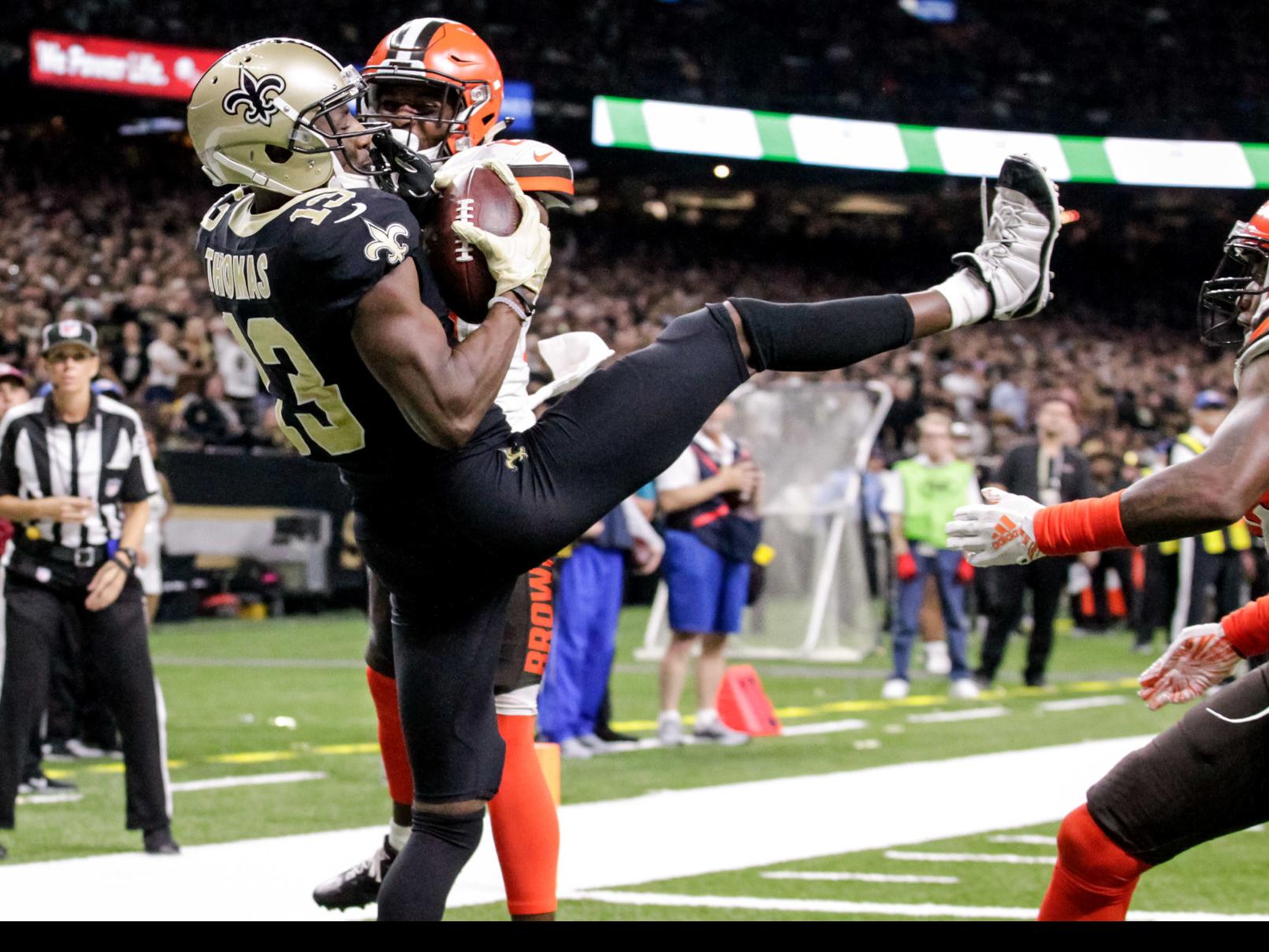 How Michael Thomas Is Winning Inside Outside And Everywhere Else On The Field Saints Nola Com